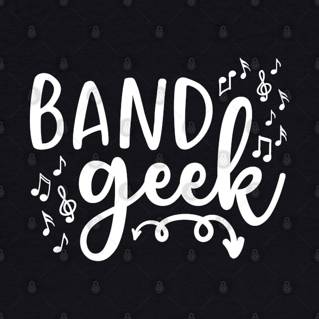 Band Geek Band Woodwind Brass Drum Line Music by GlimmerDesigns